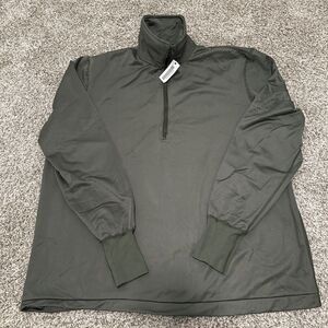 US Military Sleeping Shirt Green Heat Retentive Mens Size L SP0100-03-D-EC71 New